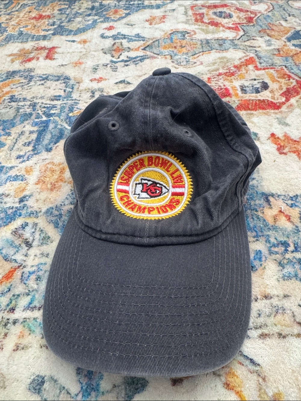 New Era 9TWENTY Kansas City Chiefs Super Bowl LIV Champions Adjustable Hat
